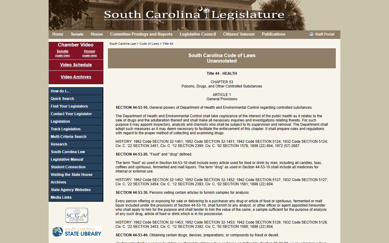 Charleston County inmate records South Carolina expungement statute page